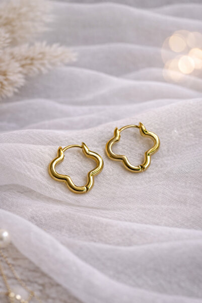 Inovius Елегантни обеци, позлатени медни - LMG4020