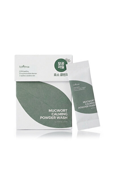 Isntree Pudră de curățare calmantă Mugworth 1 g x 25 bucăți