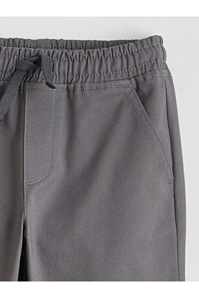 LC Waikiki Pantaloni gri pentru băiat cu talie elastică