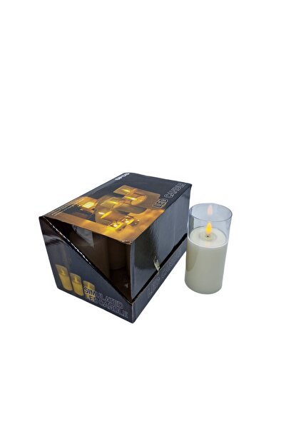 decotoys Lumanari led 6/SET 6cm x H 9,5cm