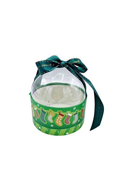 decotoys Cutii cadou craciun verzi 6/set