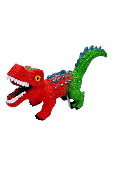 decotoys Dinozaur verde din cauciuc
