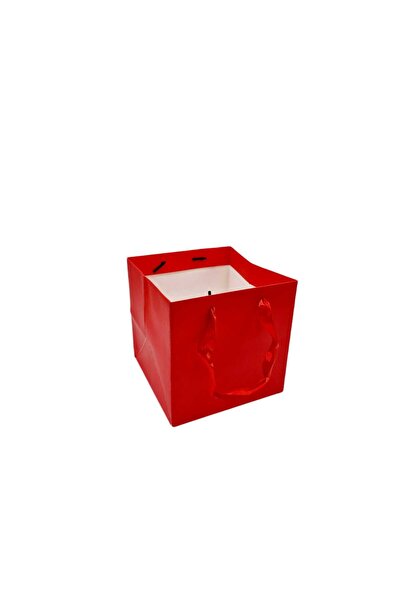 decotoys Cardboard gift bags 12/set red cardboard