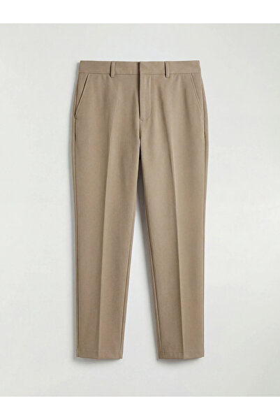 LC Waikiki Brown Standard Fit Dobby Men's Trousers
