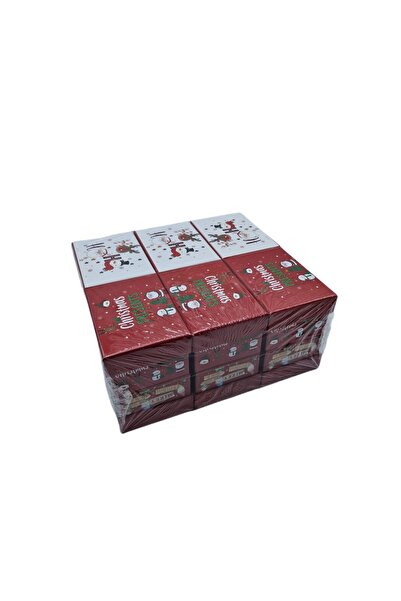 decotoys Rectangular Christmas Cardboard Boxes 12/set