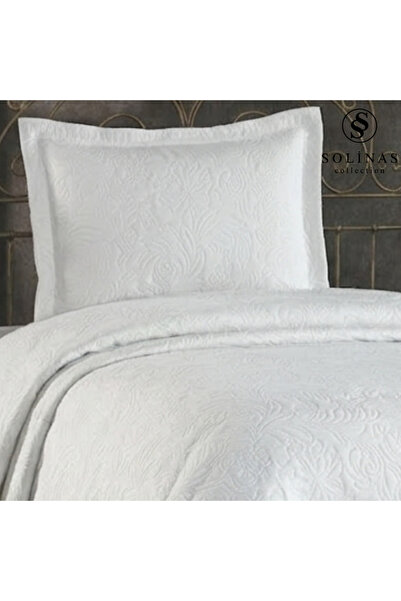 Solinas Collection Soldi Rose Cream Single Bedspread