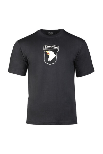 Mil-Tec Men's 101st Airborne Division T-shirt - Black