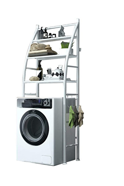 MANDU Bathroom shelf organizer over the toilet or washing machine /Bathroom s...