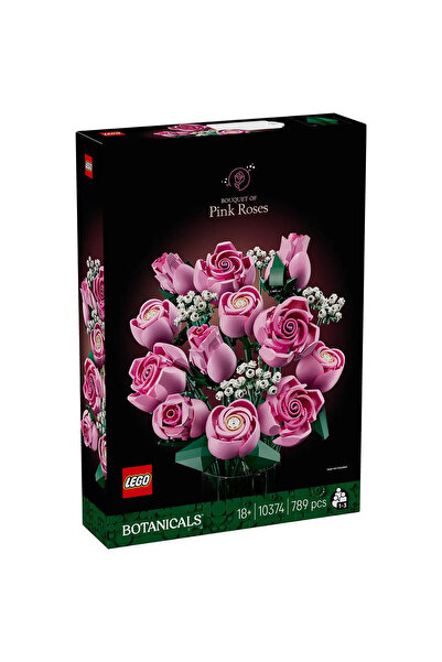 LEGO Botanicals Buchet de trandafiri roz 10374