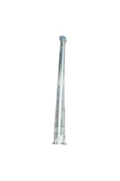 Zilan Bara metalica extensibila perdea dus, alba,100- 200 cm