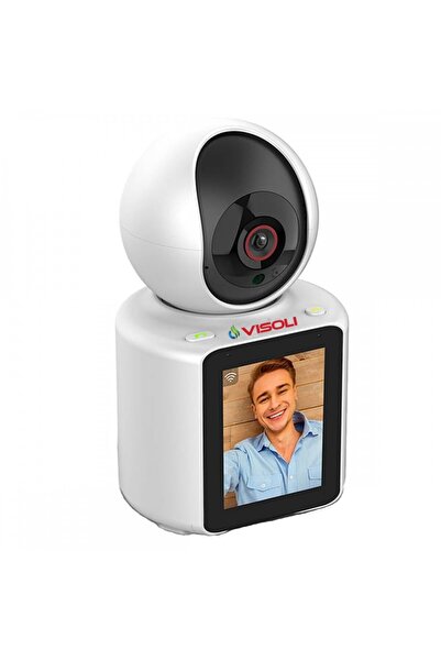 Visoli Visoli™ C31 WIFI surveillance camera, Video call function, Built-in sc...