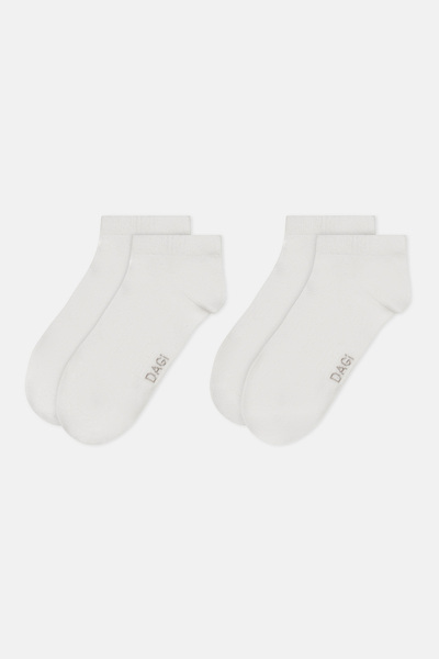 Dagi White Men's Sports Socks 2-Pack