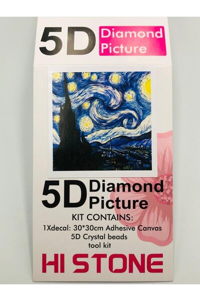 DUCK HOBY لوحة فسيفساء ماسية مقاس 30x30 مرصّع بالخرز مرصّع بالأحجار لوحة فسيف...