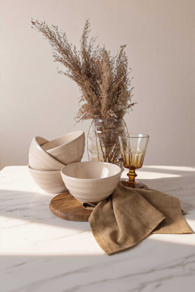 Keramika Cream Escargot Bowl 14 cm 4 Pieces 030