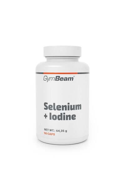 GymBeam Seleniu + Iod, 90 capsule