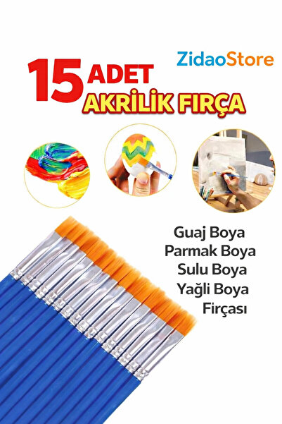 Emrah Gültekin مجموعة من أكريليك فرشاة طلاء مائية وزيتية متوافقة مع فرشاة الرسم