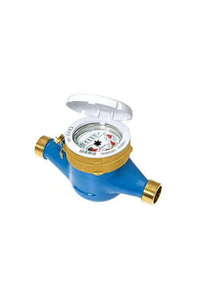 regata Contor de apă rece Zenner DN15 1/2" cu cadran uscat și racorduri