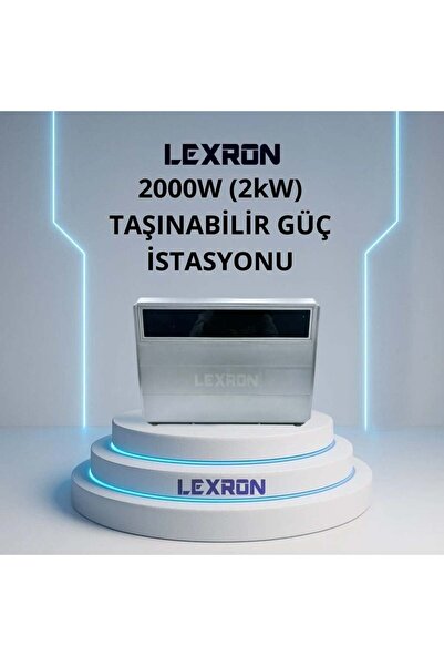 Lexron 2000W (2kW) TAŞINABİLİR GÜÇ İSTASYONU