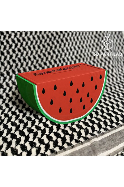 3D PART LAB Kişiye Özel Karpuz Kumbara