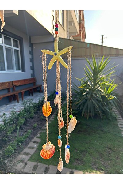 Senora Design Deniz Kabuklu Rüzgar Çanı ( Sarkaç) – El Yapımı Deniz Yıldızı A...