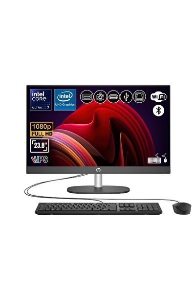 HP PROONE 240 G10 AIO D36C6ET U7-155U 16GB 512GB SSD 23.8"Freedos AIO