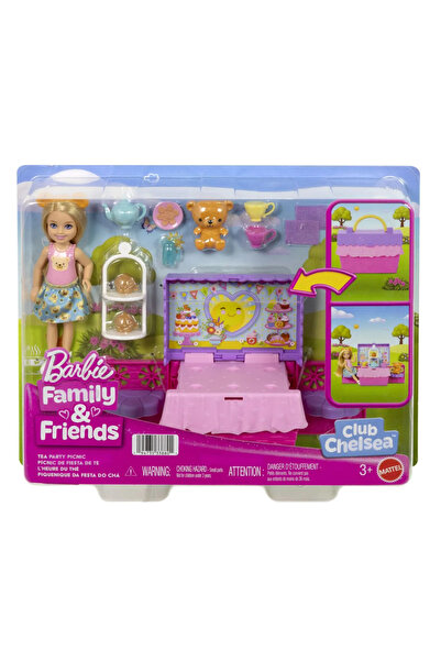 Barbie Set de petrecere cu ceai surpriză Chelsea Club