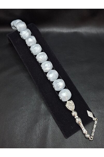 Han Ticarethane Model special, culoare albastru gheață, set de 11 mărgele de ...