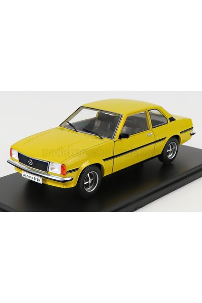 JPT Edicola Opel Ascona 1.9 SR 1975 1:24 Κίτρινο