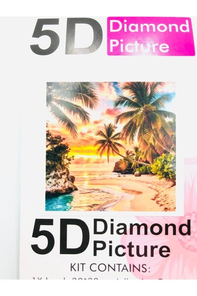 DUCK HOBY 30x30 Boncuklu Taşlı Mozaik Elmas Goblen Pano Tablo Resim Puzzle Dı...