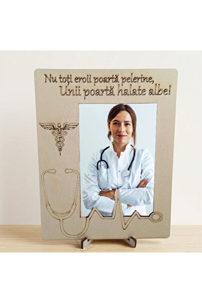 damoro Desk photo frame, 1 picture, Doctor Gift, Wood