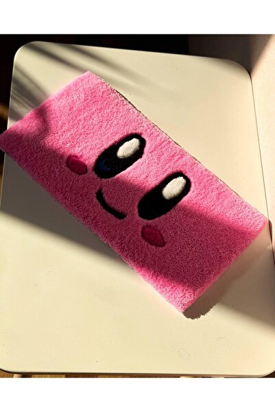 TUFTY FRIENDS Pembe Sevimli Klavye Destek Altlığı - Yumuşak Klavye Halısı