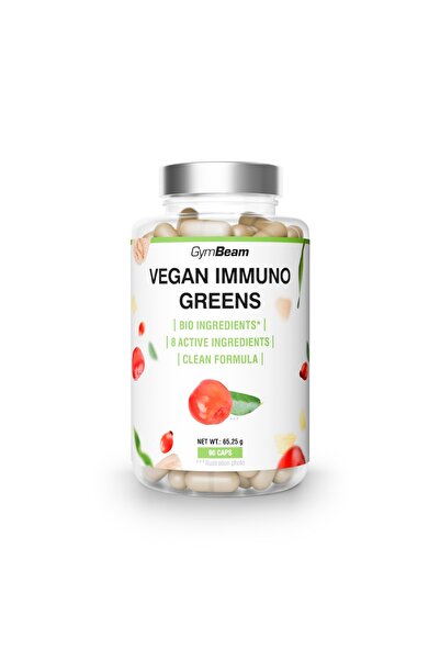 GymBeam Vegan Immuno Greens, 90 capsule