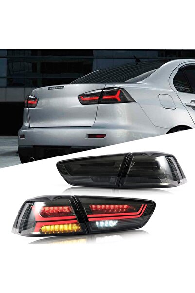 X POWER TUNİNG mitsubishi lancer 2010.2011 uyumlu audi dizayn füme led stop