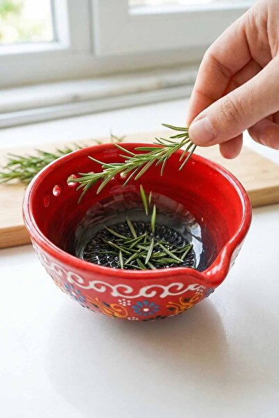 EvaniLife Sultan Garden Series Handmade Ceramic Multi-Purpose Grater and Thym...