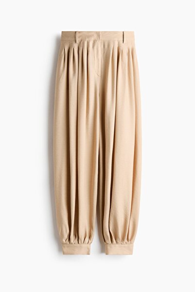 H&M Pileli ve Balon Paçalı Pantolon
