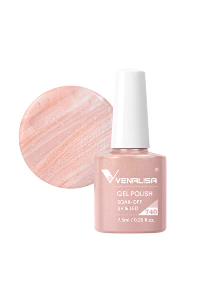 Venalisa Venalisa semi-permanent nail polish, 7.5 ml, shade 740