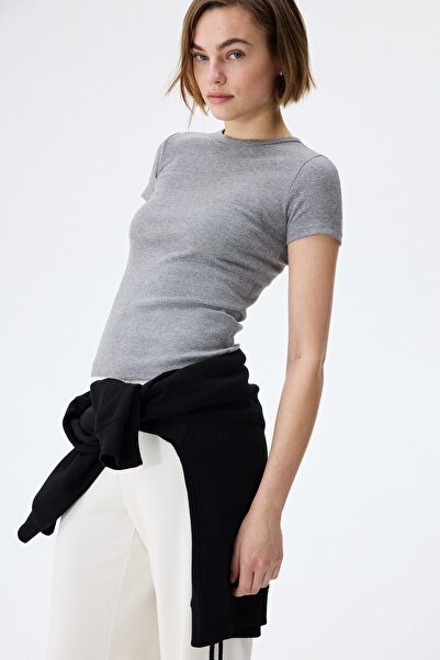 H&M Ribanalı Tişört