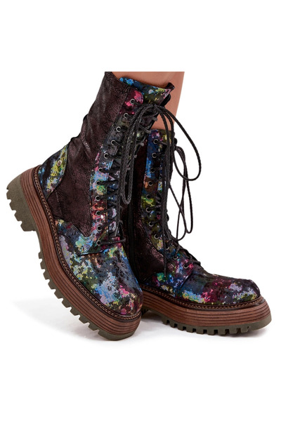 maciejka Geantă de damă Piele 06203-39 Multicolor 37