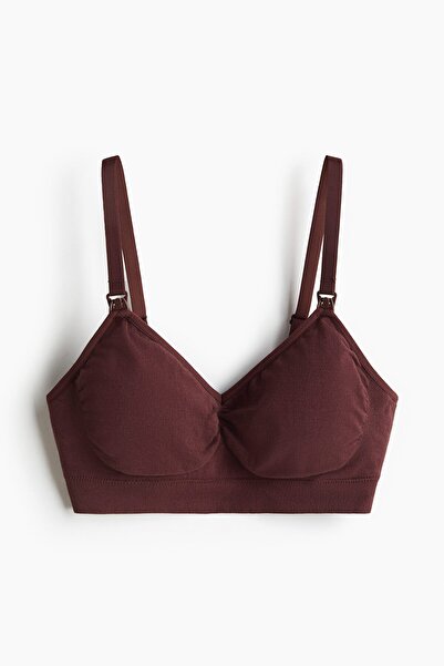 H&M MAMA Dolgulu ve Pamuklu Emzirme Sütyeni Seamless