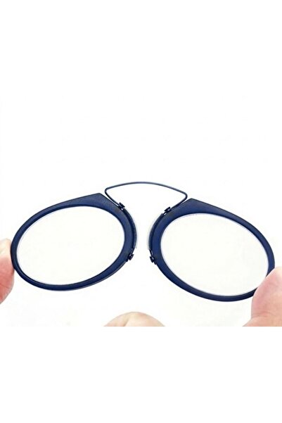 ForWhat Lupă de mărire de 2,5x, albastră, mini, fără mâner, stil peste nas, p...