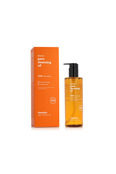 Hanskin Почистващо масло за пори с AHA богата и хидратираща формула 300 мл