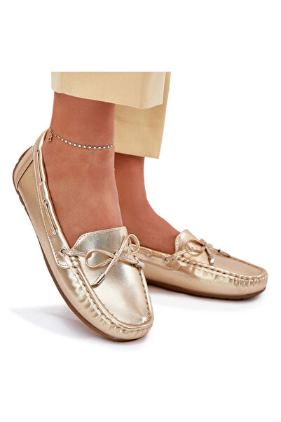 BOTO Women's leather loafers gold Si Passione 36