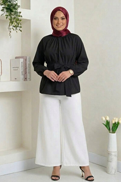 CNG MODA Πουκάμισο με κορδόνι με κορδόνια με μανίκια