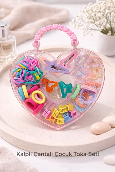 Jack Ferrero Set de geantă catarame în formă de inimă pentru copii