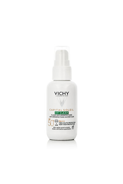 Vichy Capital Soleil UV-CLEAR флуид против несъвършенства SPF 50+ 40 мл