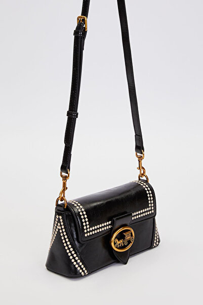 Lale Butik ليفيدور سوفت جلد إثنيك سترابي بريميوم حقيبة 930575 أسود