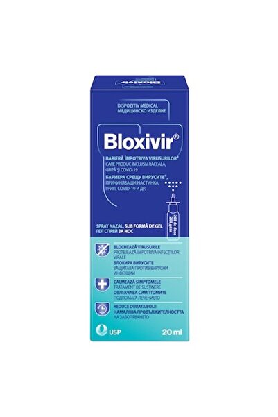 USP Bloxivir Nasal Spray, Gel Form, USP, 20ml