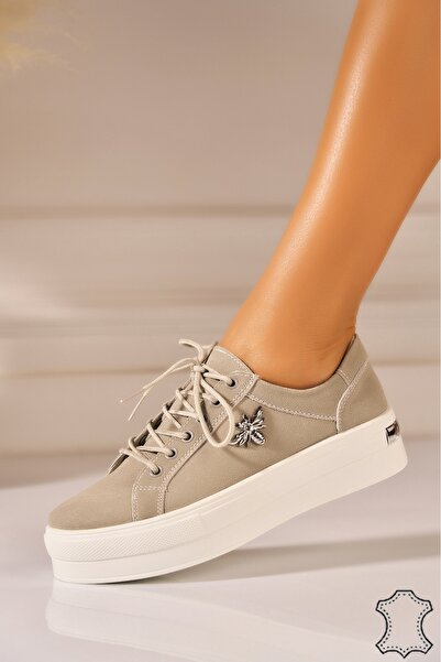 Joana Imyra Γκρι Σουέτ Αθλητικό παπούτσι - 39