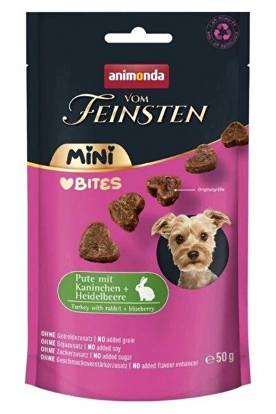 Animonda Vom Feinsten Hindi ve Tavşan Etli Mini Irk Yetişkin Köpek Ödül Mamas...