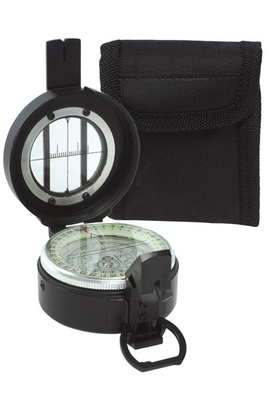 Mil-Tec Busola britanica militara cu etui - Negru